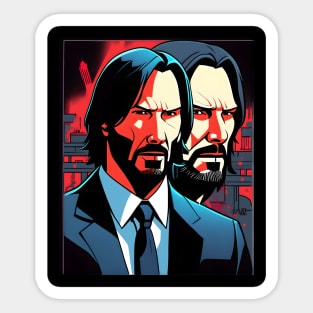 John Wick Sticker